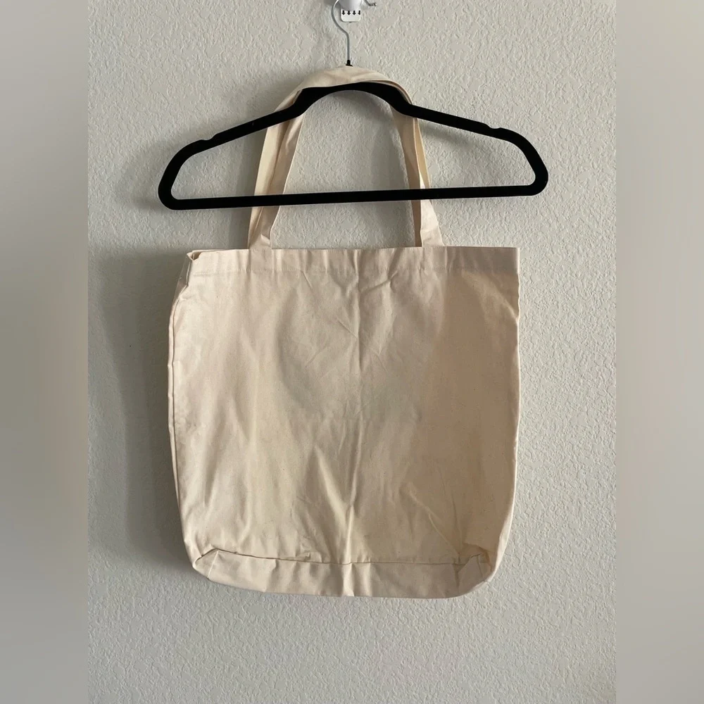 Aerie Women’s Tote Bag Medium Tan Size Shoulder Logo Reusable Travel Coastal